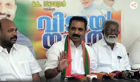 वायनाड से भाजपा उम्मीदवार के सुरेंद्रन पर दर्ज हैं 242 केस