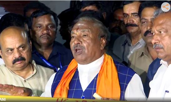 'बागी' नेता केएस ईश्वरप्पा को बीजेपी ने पार्टी से निकाला