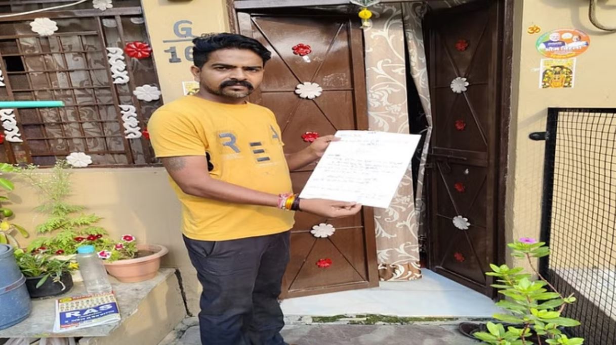 बीजेपी कार्यकर्ता के दरवाजे पर लिखा- 'सिर तन से जुदा' का पैगाम