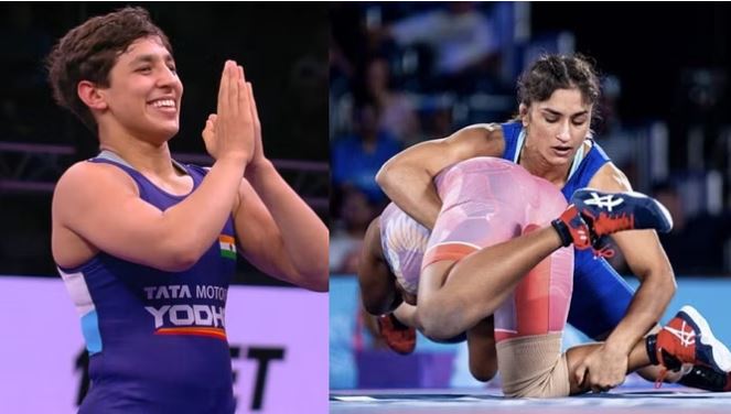 भारतीय महिला पहलवानों को मिली बड़ी कामयाबी, अंशु मलिक और विनेश फोगाट ने हासिल किया कोटा