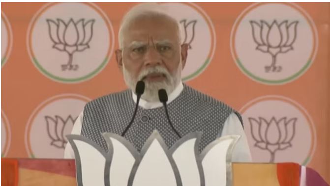 पीएम मोदी ने कांग्रेस पर लगाया छत्रपति शिवाजी और रानी चिनम्मा का अपमान करने का आरोप