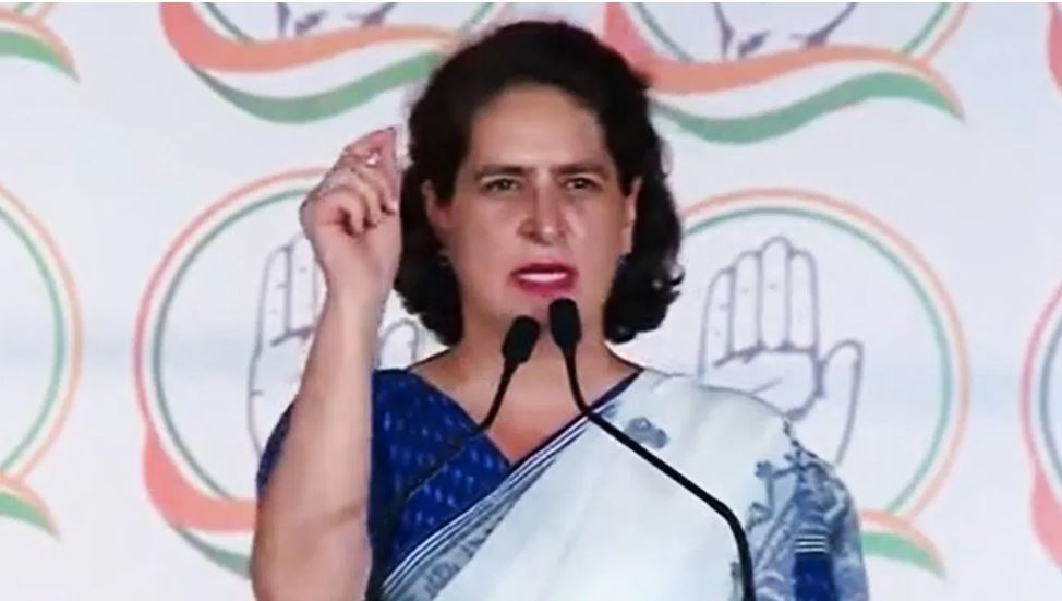 देश की संपत्ति मुट्ठीभर लोगों को दी जा रही- प्रियंका गांधी का पीएम मोदी पर हमला