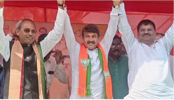 'देश के टुकड़े करने का नारा...', बिहार पहुंचे मनोज तिवारी का कन्हैया कुमार पर अटैक