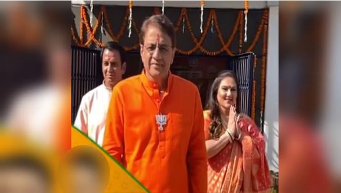 चुनाव खत्म होते ही मुंबई रवाना हुए 'राम', पूरे शहर में चर्चा का विषय बने अरुण गोविल