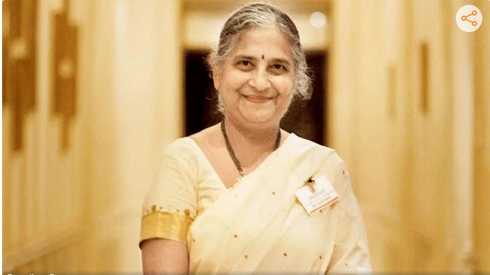 मतादान श्रेष्ठ दान: सुधा मूर्ति ने लोगों से बड़ी संख्या में मतदान करने का किया आग्रह