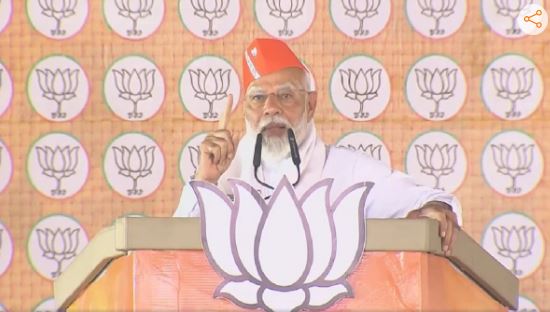 कांग्रेस हर परिवार की संपत्ति का एक्स-रे करेगी- पीएम मोदी