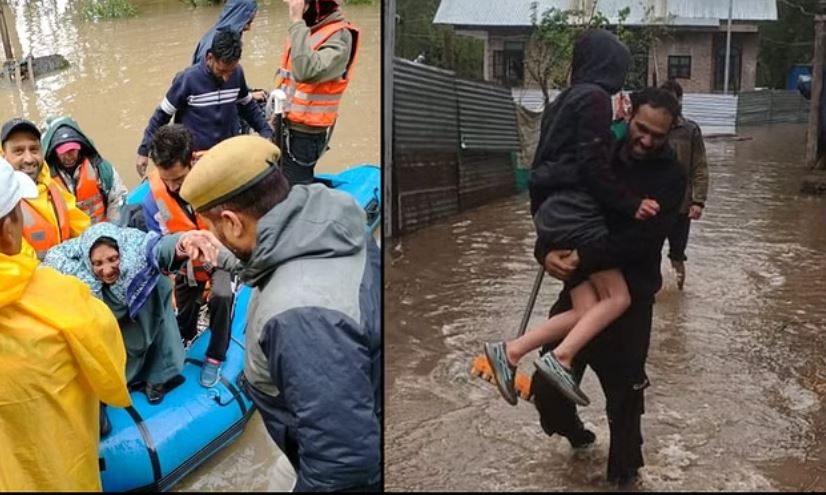 उत्तरी कश्मीर में भारी बारिश-बर्फबारी में से जनजीवन प्रभावित, कई जगह जलभराव