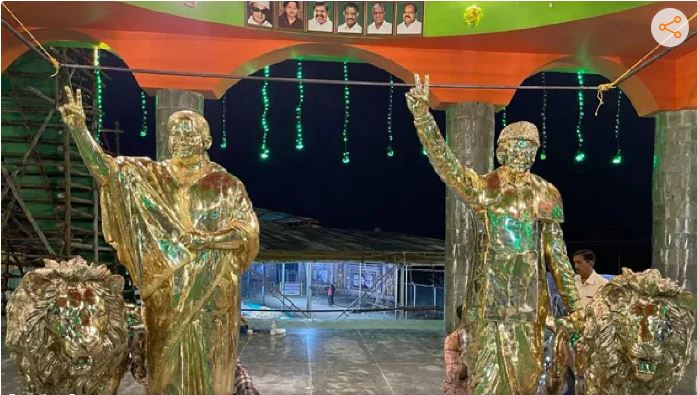 भाजपा उम्मीदवार ने किया एमजीआर-जयललिता के स्मारकों का दौरा, भड़क गई अन्नाद्रमुक