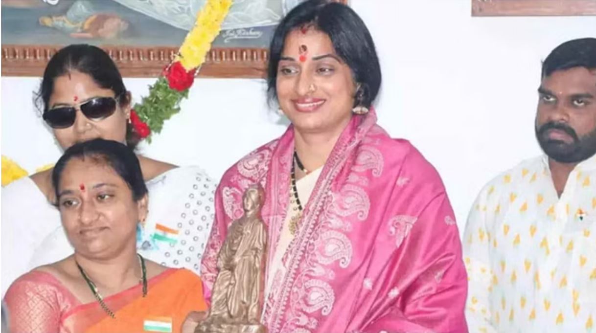 भाजपा नेता माधवी लता को मिली सीआरपीएफ की 'वाई+' श्रेणी की सुरक्षा