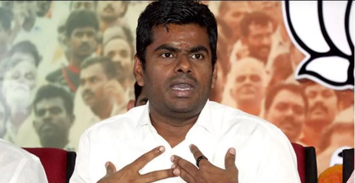 प्रचार में एक गलती तमिलनाडु भाजपा अध्यक्ष को पड़ी भारी, अन्नामलाई के खिलाफ एफआईआर दर्ज