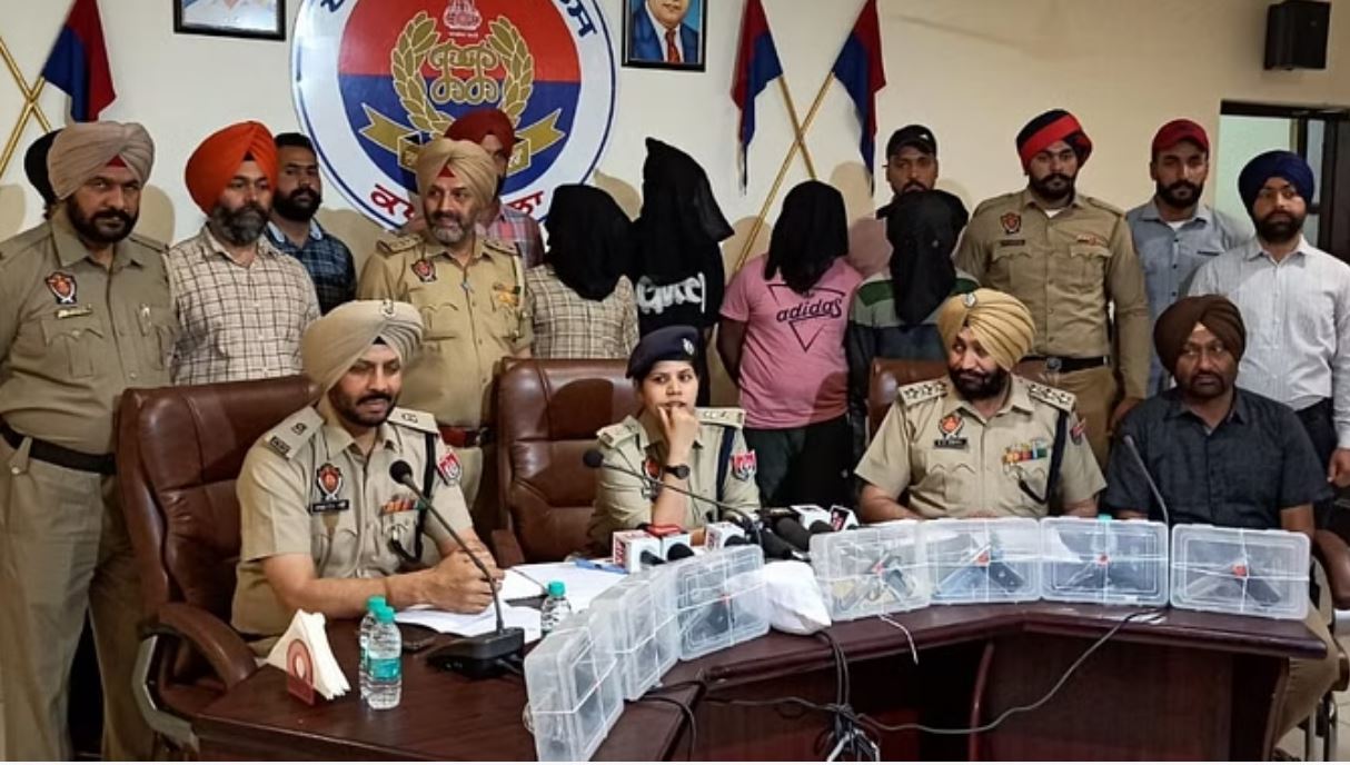 कपूरथला: बिहार से अवैध हथियार लाकर बेचने वाले गिरोह का भंडाफोड़, 4 गिरफ्तार