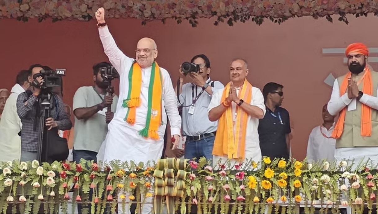 बिहार: अमित शाह ने कहा- राजद-कांग्रेस ने 12 लाख करोड़ का घोटाला किया