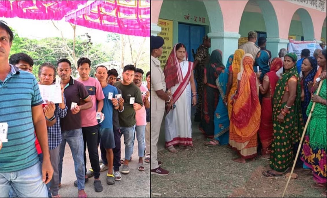 कोई मंडप से सीधे वोट देने पहुंचा तो किसी को बुढापा भी नहीं रोक पाया