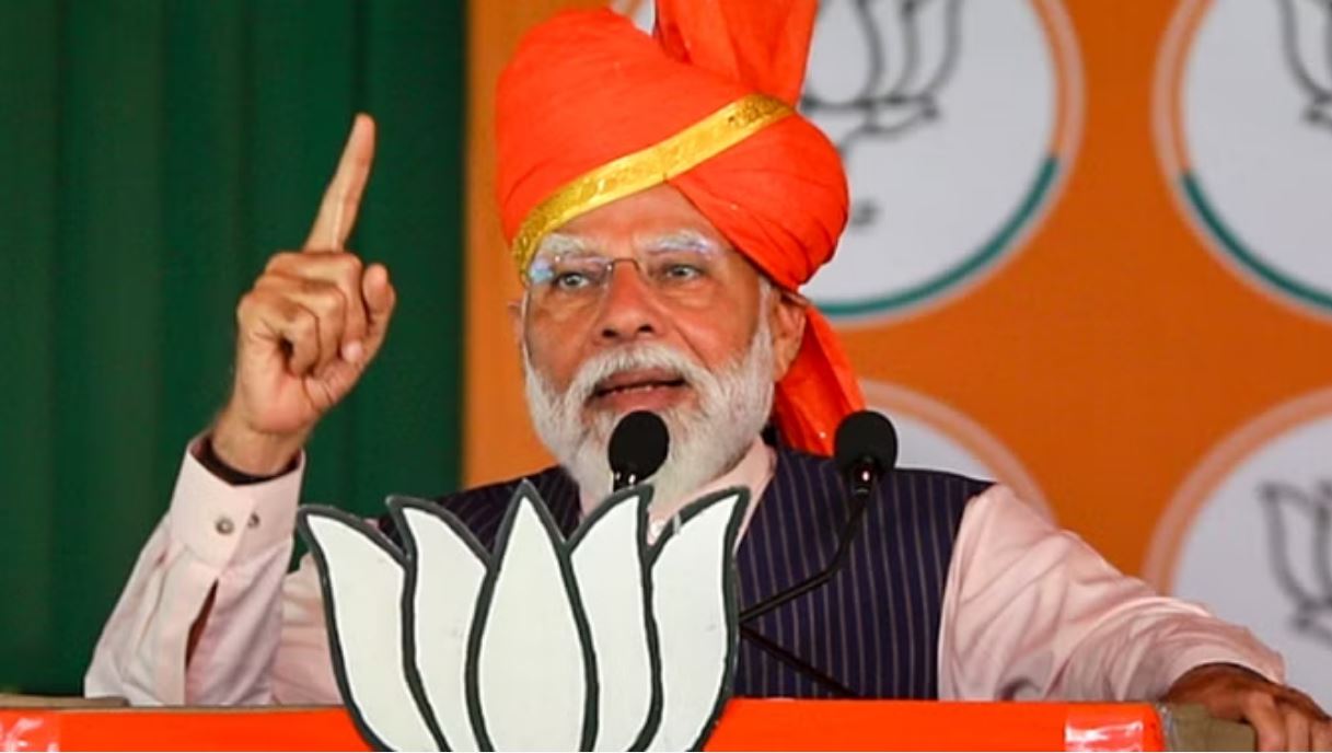 नवरात्र में नॉनवेज दिखाकर किसको खुश कर रहे…पीएम मोदी का तेजस्वी पर हमला