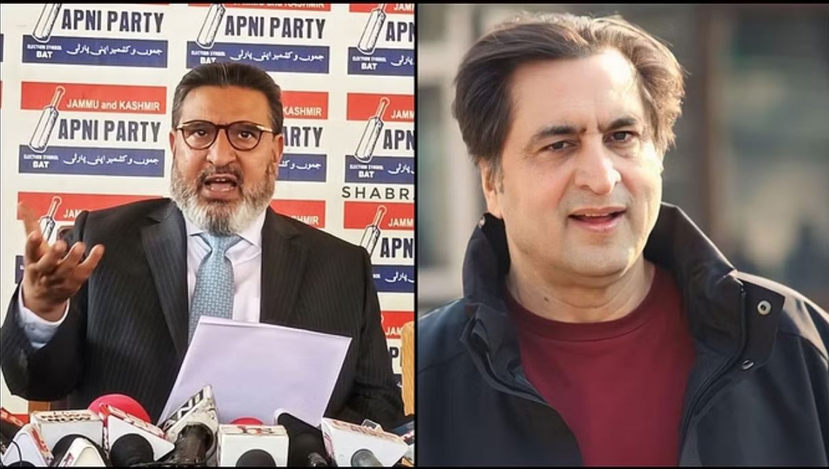 एपी और पीसी हुए एकजुट, अल्ताफ बुखारी ने बारामुला सीट पर सज्जाद लोन को दिया समर्थन