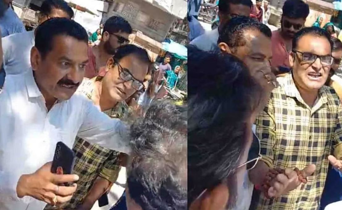 आबूरोड में गहलोत के रोड शो से पहले विवाद, आपस में भिड़े भाजपा और कांग्रेस कार्यकर्ता