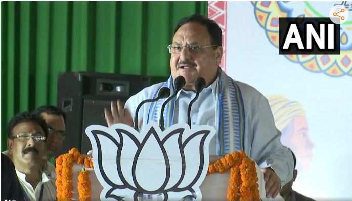 विपक्ष के 'दक्षिण में साफ, उत्तर में हाफ' वाले तंज पर नड्डा का पलटवार