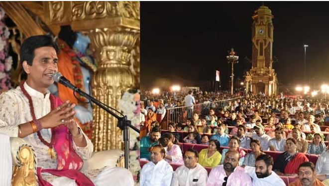 कुमार विश्वास ने हरकी पैड़ी पर की राम कथा... अमृत रस धारा में मंत्रमुग्ध हुए श्रोता