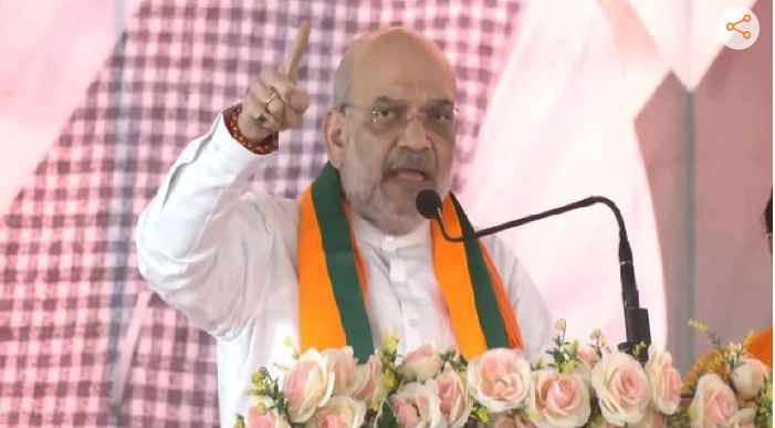 छत्तीसगढ़: अमित शाह ने जनसभा को किया संबोधित