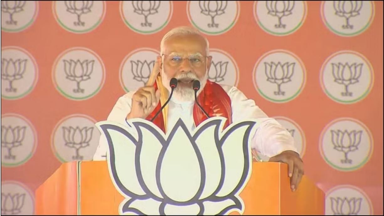 गंजम में पीएम मोदी की रैली, बीजद सरकार पर लगाए केंद्र से मिले पैसे हड़पने के आरोप