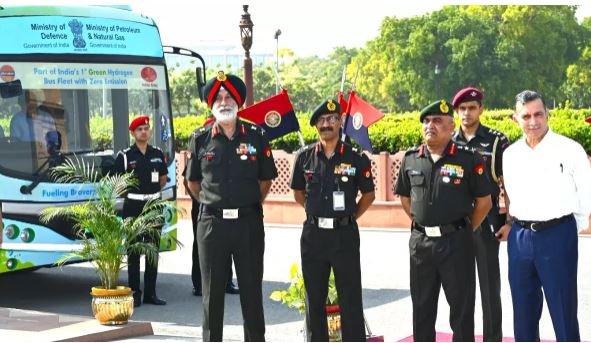 अब हाइड्रोजन फ्यूल सेल से बस चलाएगी इंडियन आर्मी