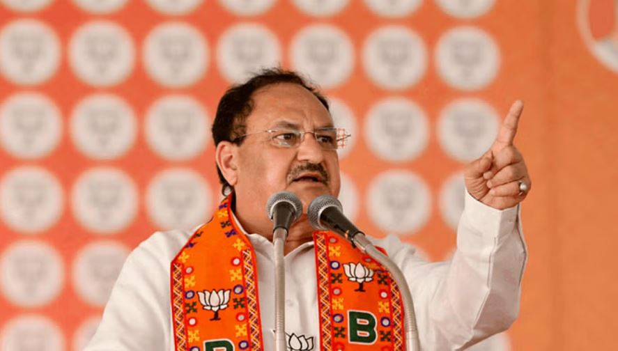आरक्षण पर डाका डालना चाहता है घमंडिया गठबंधन: कुशीनगर में बोले नड्डा