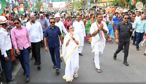 भाजपा ने पैसे के बल पर संदेशखालि का ‘झूठ’ फैलाया: ममता बनर्जी