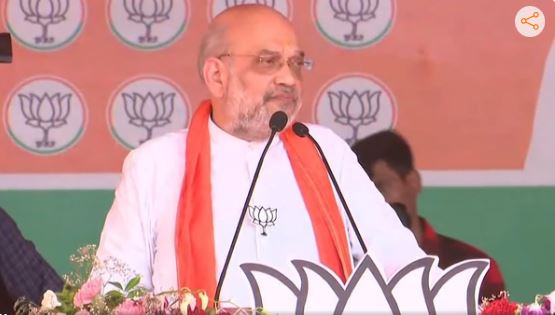 गोंडा में गरजे गृह मंत्री अमित शाह, जनता को गिनाए पीएम मोदी के किए काम