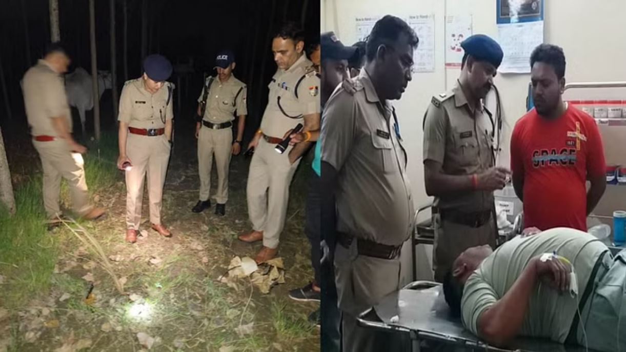 हरिद्वार: पुलिस से मुठभेड़ में फरार गैंगस्टर के पैर में लगी गोली