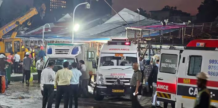 घाटकोपर होर्डिंग हादसे में बढ़ा मौत आंकड़ा, अब तक 17 लोगों की मौत