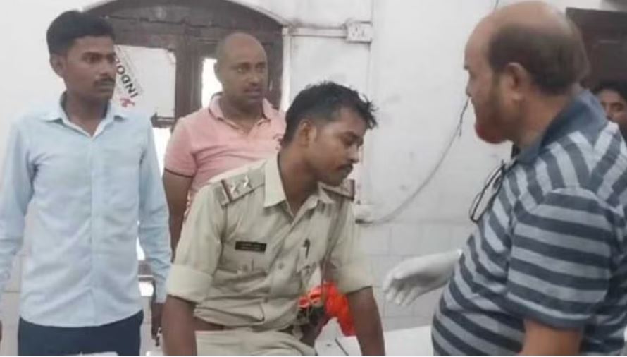 सीवान में पुलिस टीम पर हमला, दरोगा समेत छह घायल