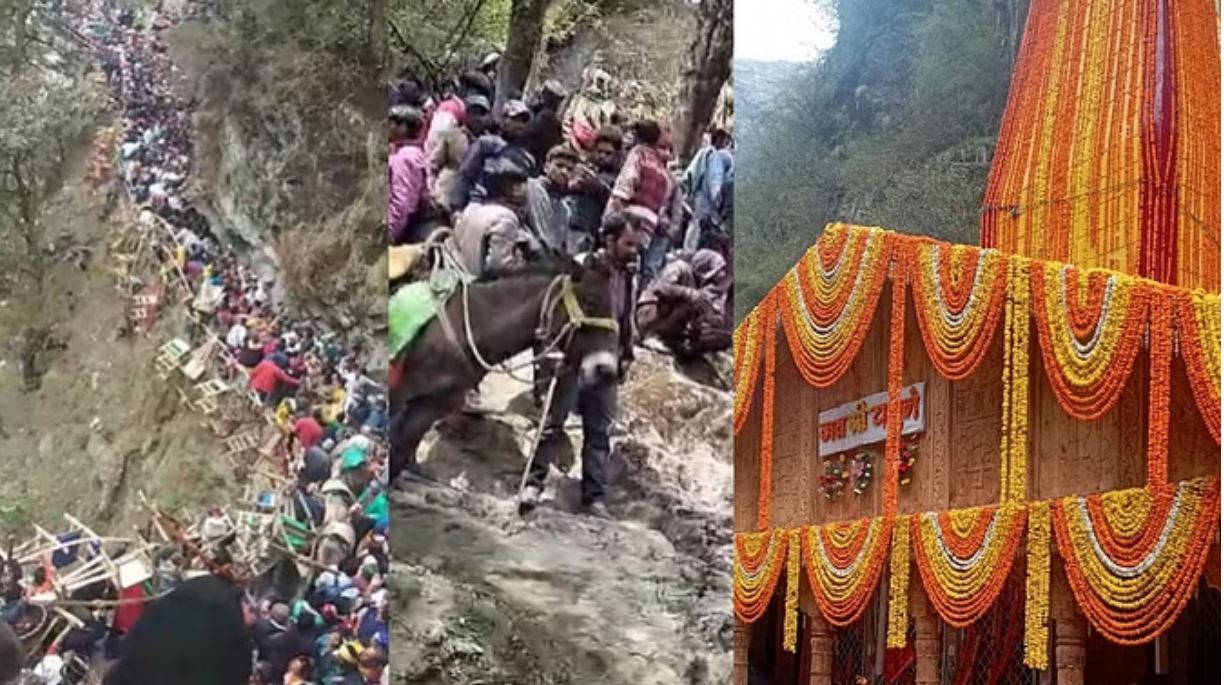 सुगम चारधाम यात्रा का दावा, बदरीनाथ में आस्था पथ पर जाम से जूझ रहे श्रद्धालु