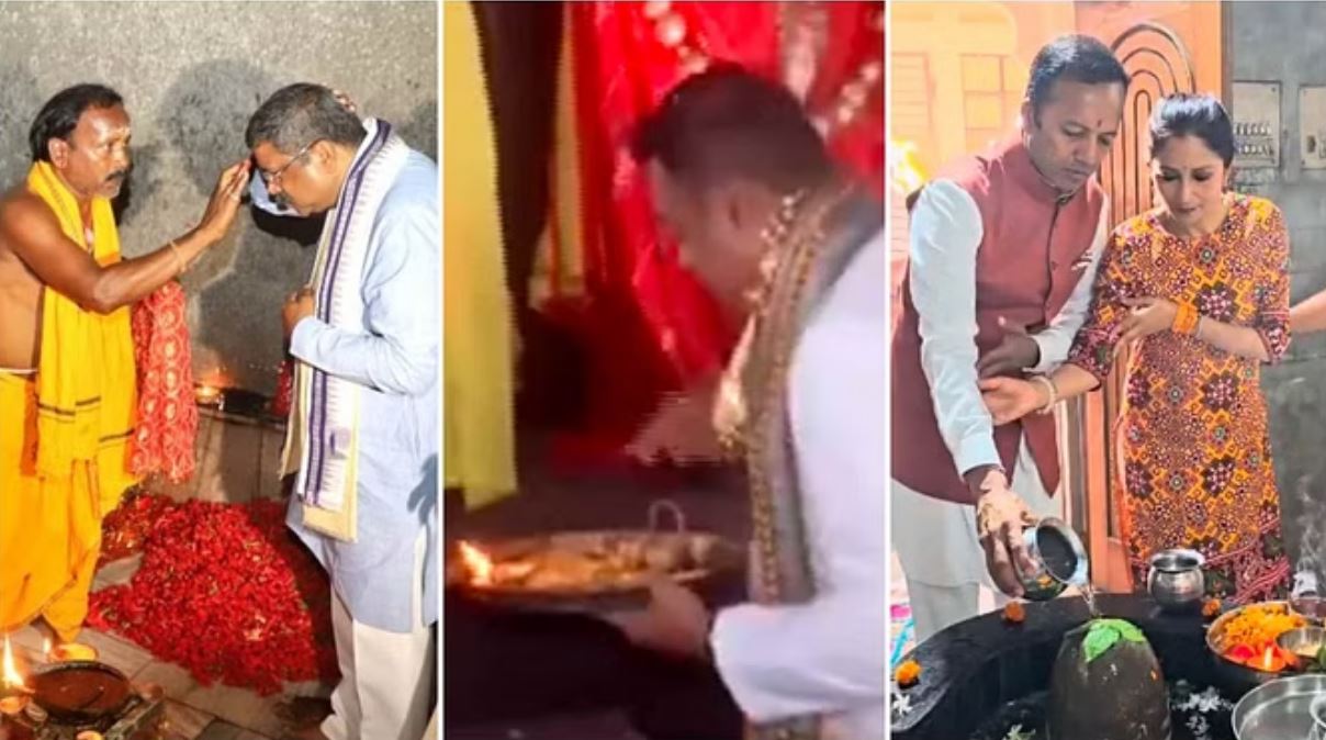 भाजपा की जीत के लिए भगवान की शरण में पहुंचे कई नेता