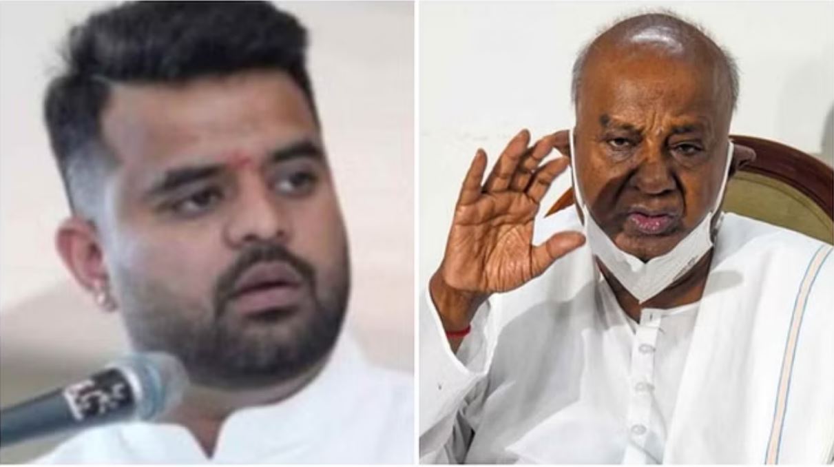 देवेगौड़ा के बेटे और पोते की बढ़ीं मुश्किलें, एक बार फिर लुकआउट नोटिस जारी