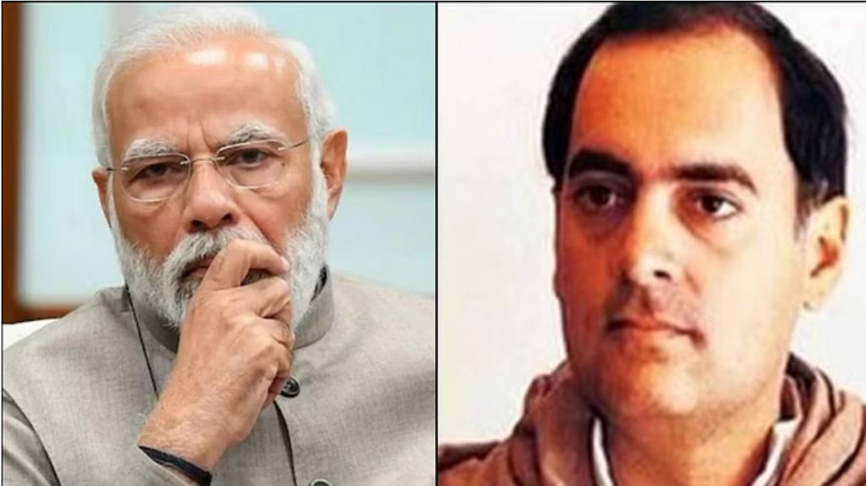 पीएम मोदी ने राजीव गांधी की पुण्यतिथि पर दी श्रद्धांजलि