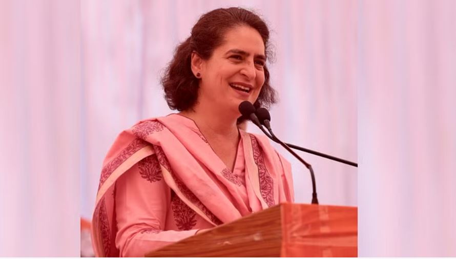 प्रियंका गांधी ने एक दिन में की 16 नुक्कड़ सभाएं