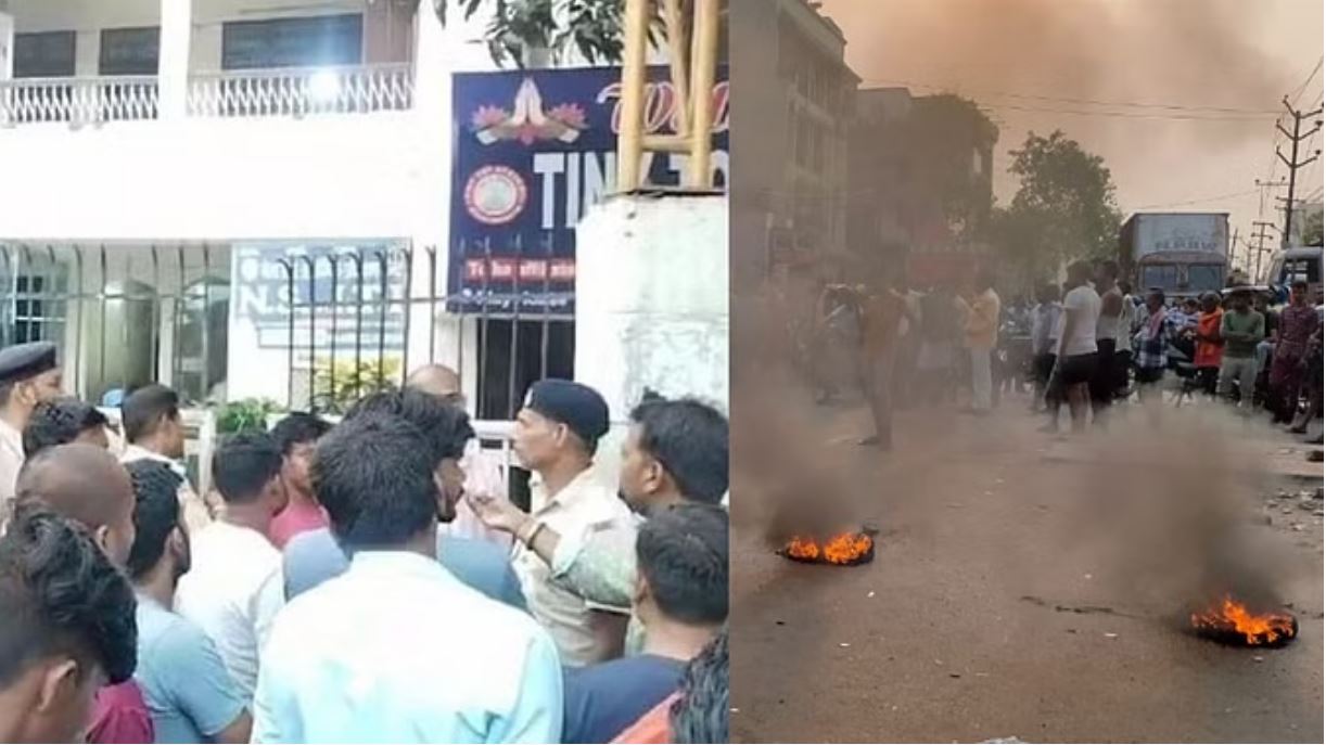 पटना: क्लास रूम के गटर में मिली छात्र की लाश, विरोध में बवाल