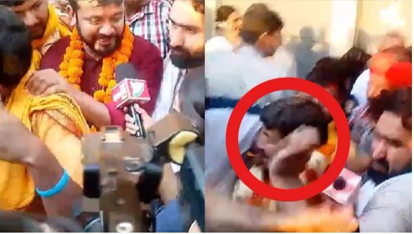 कन्हैया कुमार की पिटाई करने वाला एक आरोपी गिरफ्तार