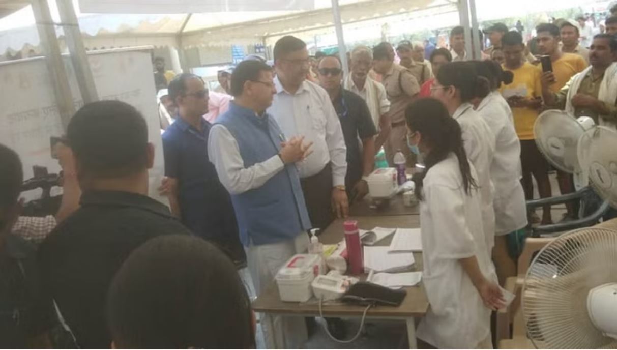 चारधाम यात्रा की तैयारियों का जायजा लेने पहुंचे मुख्यमंत्री धामी