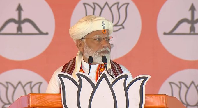 अहमदनगर में इंडी गठबंधन पर जमकर बरसे प्रधानमंत्री