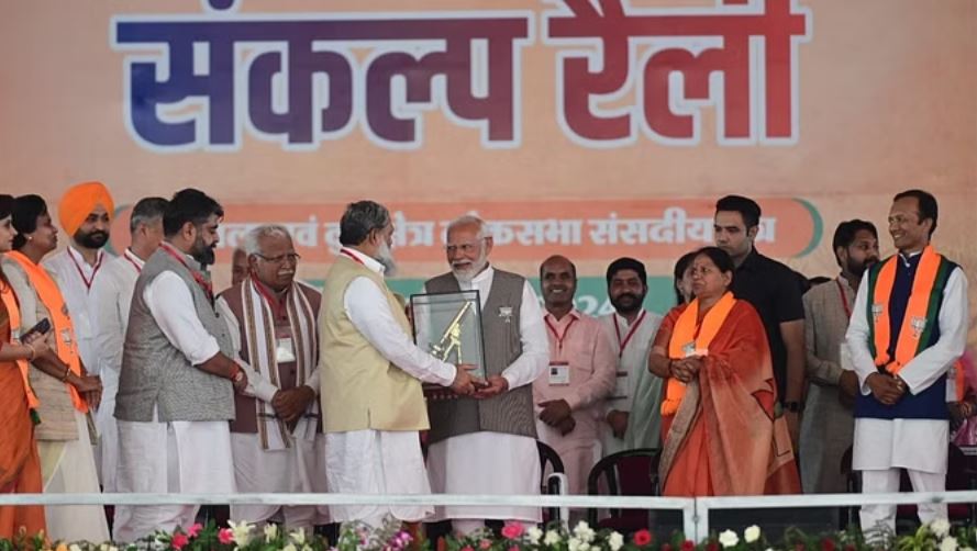 इंडी गठबंधन के चारों खाने चित, हरियाणा यानी हिम्मत और हौसला:  पीएम मोदी
