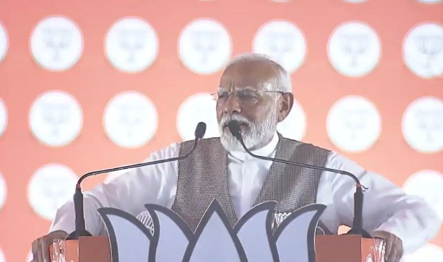 दिल्ली में पीएम मोदी बोले- देश को बर्बाद कर रहा इंडी गठबंधन
