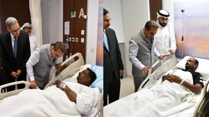 कुवैत में 45 भारतीयों के शवों की हुई पहचान, घायलों से मिले केंद्रीय मंत्री