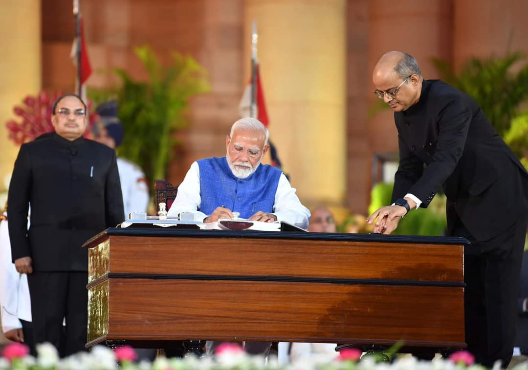 लगातार तीसरी बार मोदी सरकार, मंत्रिमंडल में शामिल हुए ये नाम