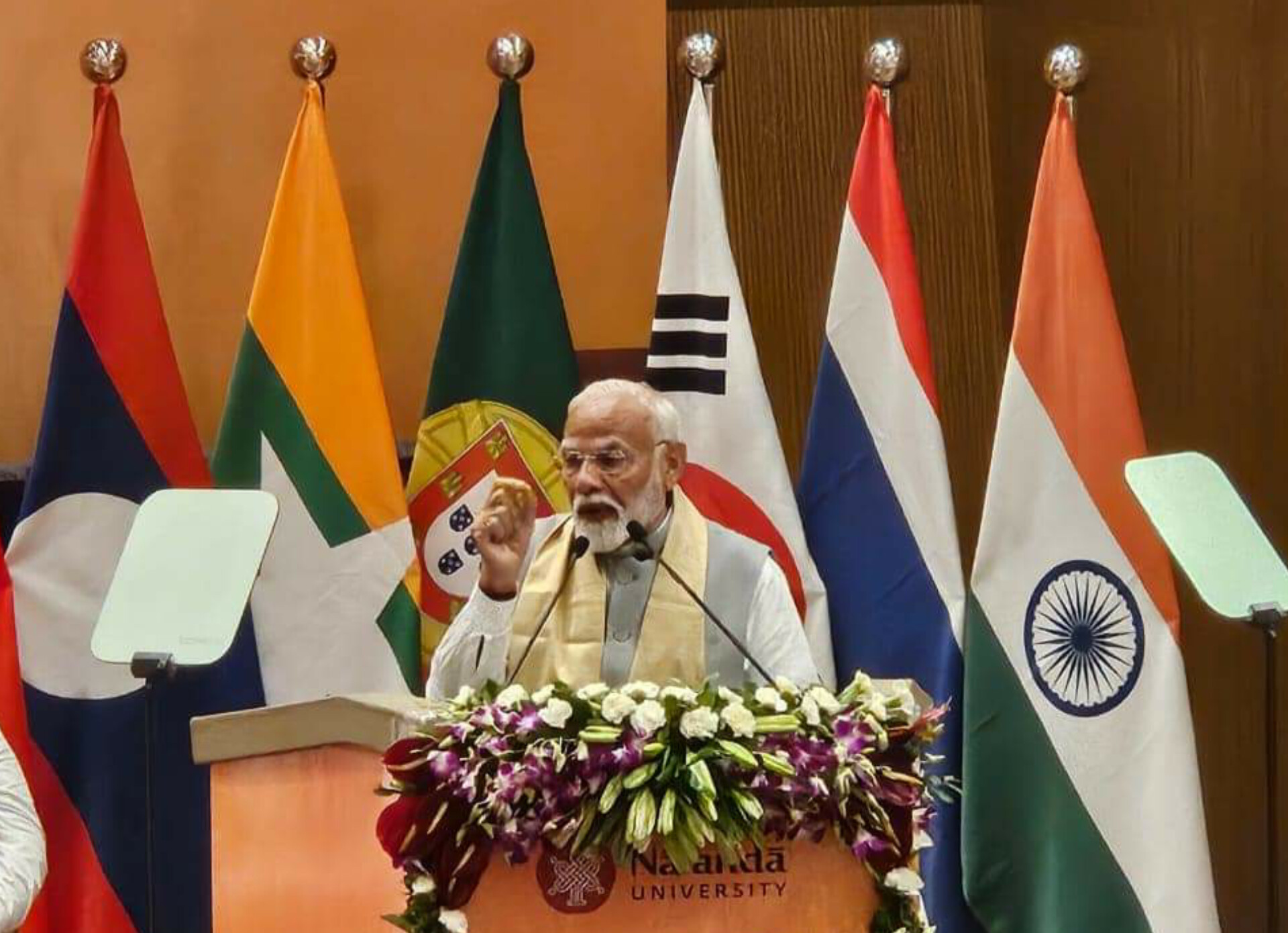 'आग की लपटें ज्ञान को नहीं मिटा सकतीं', नालंदा विवि में बोले पीएम मोदी