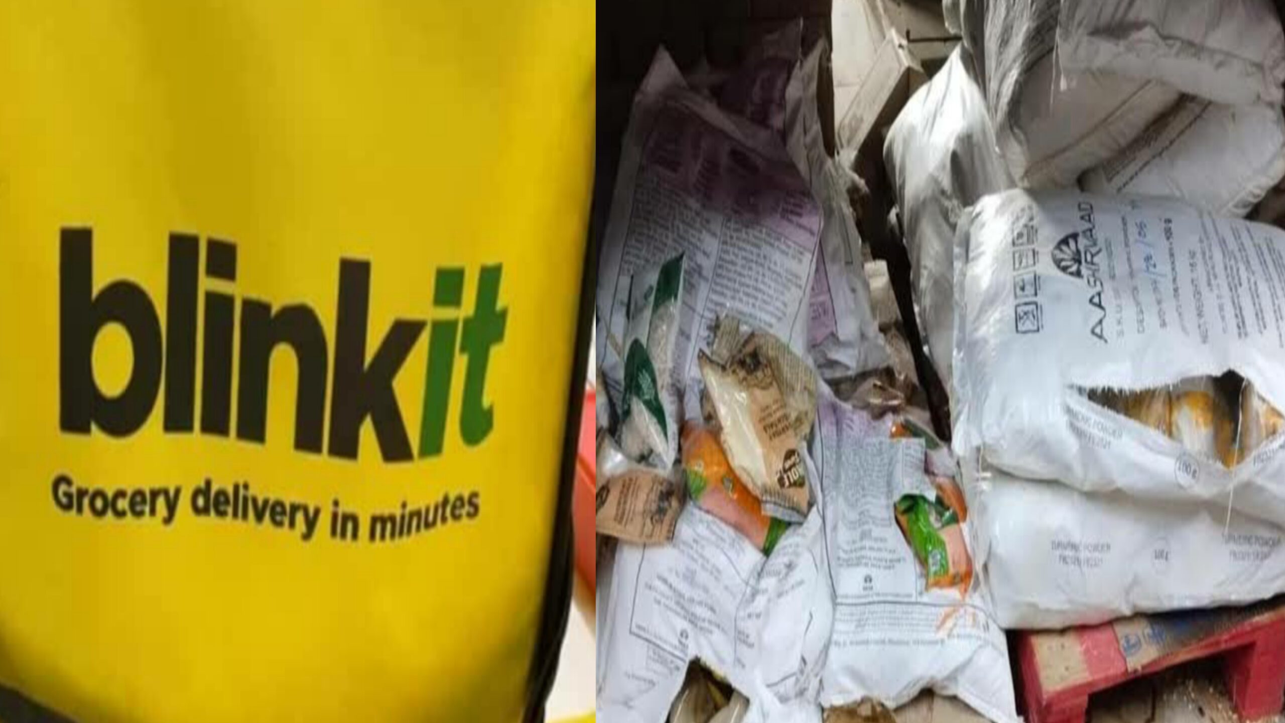 ब्लिंकिट के गोदाम पर छापेमारी, मिले एक्सपायर हो चुके प्रोडक्ट्स