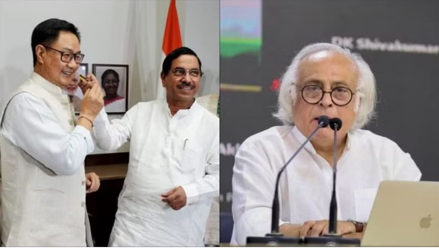 'प्रधानमंत्री सदन को अलग ढंग से नहीं चलाना चाहते', रिजिजू को संसदीय कार्य मंत्री बनाने पर कांग्रेस