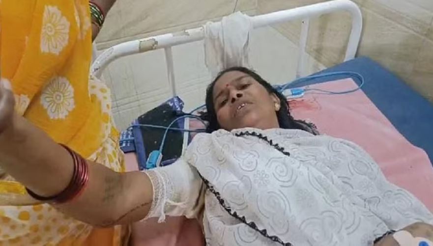 दूसरी के चक्कर में हैवान बना पति: पत्नी, बेटे-बेटी पर कुल्हाड़ी से किए वार