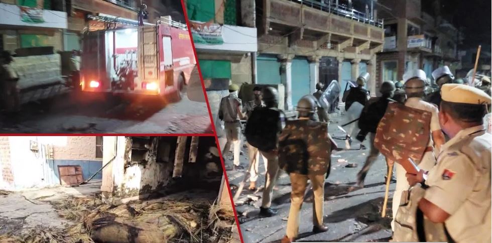 जोधपुर: पथराव, आगजनी…चप्पे-चप्पे पर पुलिस, धारा 144 लागू