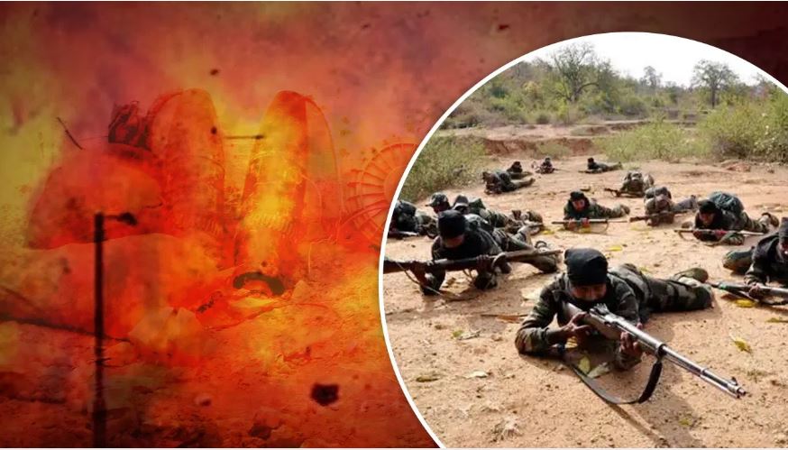 सुकमा में नक्सलियों ने किया आईईडी ब्लास्ट, दो जवान शहीद, कई घायल